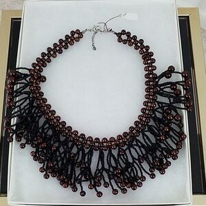 CUSTOM MADE STATEMENT NECKLACE.